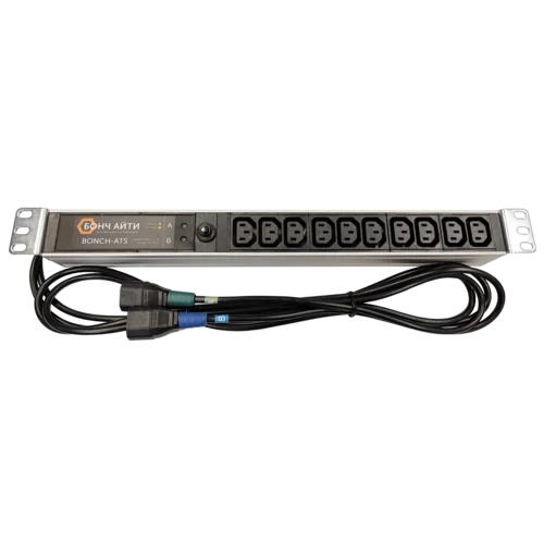 Блок розеток с АВР BONCH-ATS/PDU 8A-10C13-C14/C14